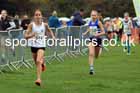 Girls Under-13s relay, 2025 Northern Cross Country Relays, Graves Park, Sheffield. Photo: David T. Hewitson/Sports for All Pics